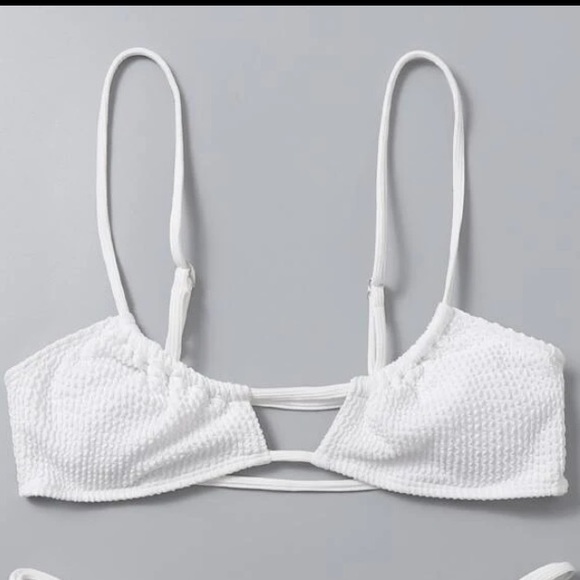White Bikini Top - Picture 2 of 3